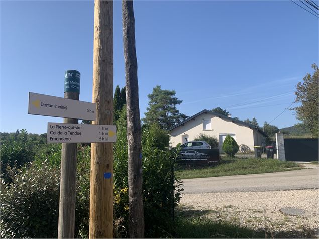 Panneau indicatif - Maxime Michel