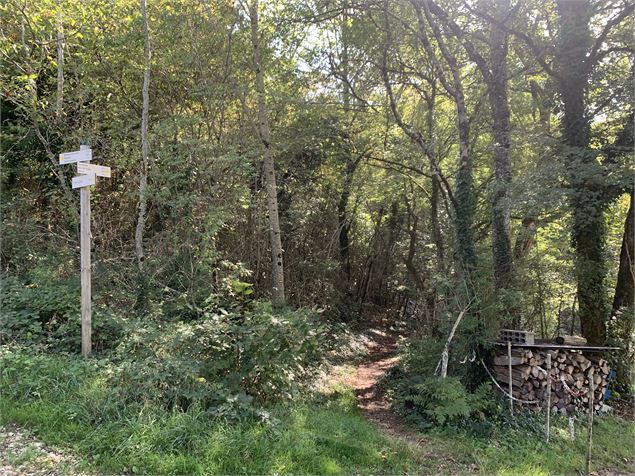 Panneau indicatif - Maxime Michel