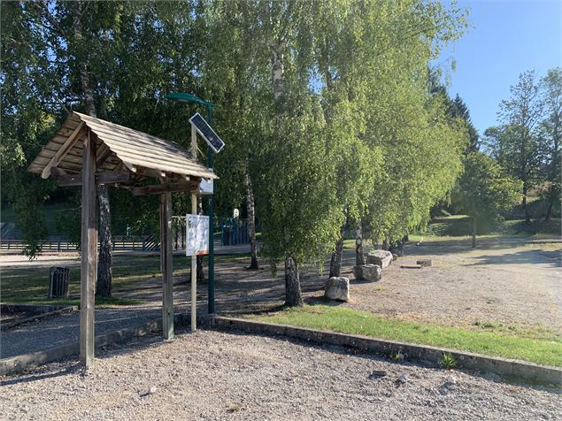 Départ sur le parking - Maxime Michel