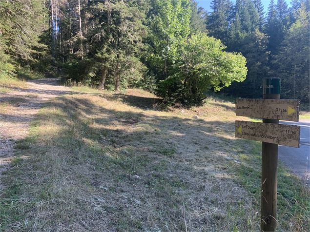 Panneau indicatif - Maxime Michel