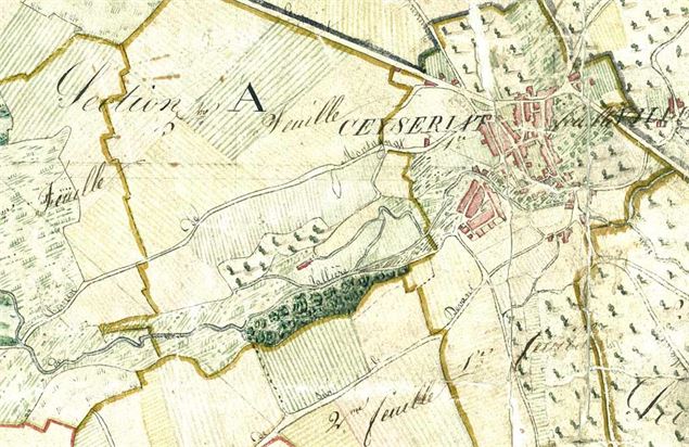 La cascade de la Vallière, Vallon des Faulx, ENS de l'Ain - Département de l'Ain, S . Tournier