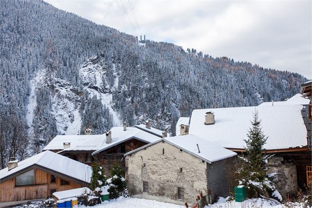Le Villaret en hiver - OT Peisey-Vallandry