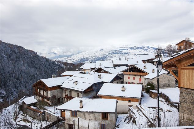 Le Villaret en hiver - OT Peisey-Vallandry