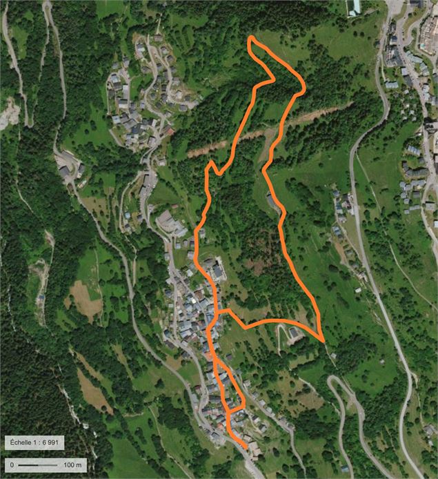 Tour du bois de l'église de Peisey - Office de tourisme de Peisey-Vallandry