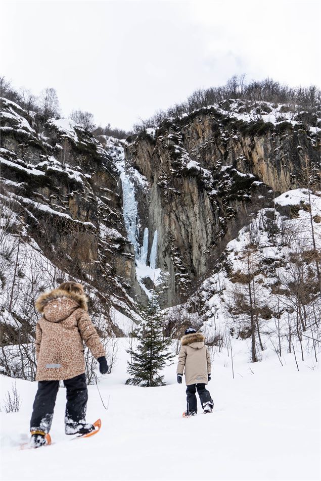 Cascade de glace - Office de tourisme de Peisey-Vallandry