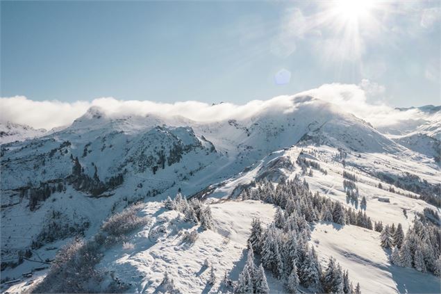 Le Col de Bassachaux en hiver - SIAC-A.Berger