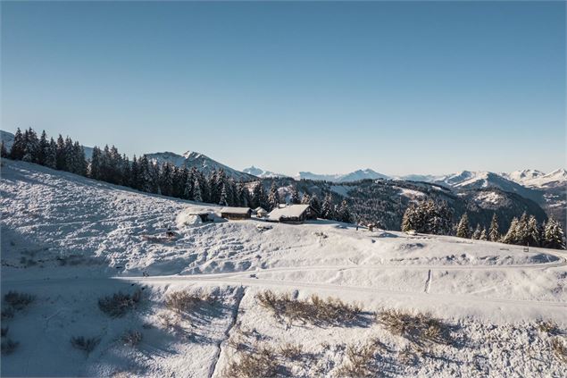 Le Col de Bassachaux en hiver - SIAC-A.Berger