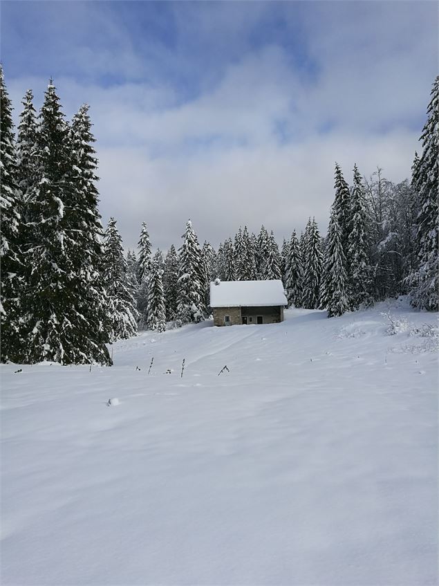 Ski de fond à Giron - ©Marie Jacques