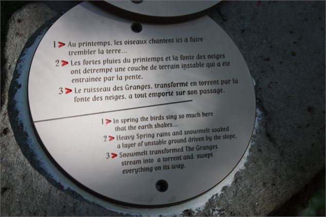 Jeu sur le parcours - OT du Coeur des Bauges