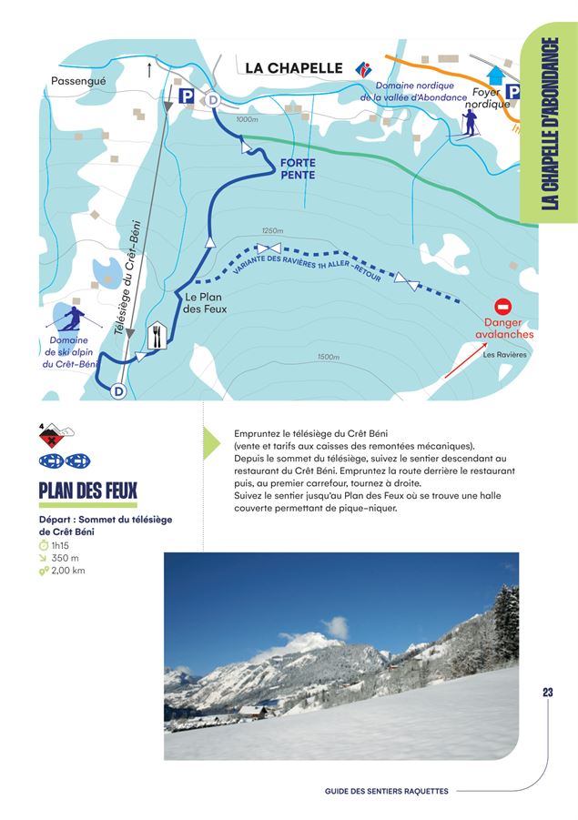 Fiche descriptive Plan des Feux La Chapelle village - OT La Chapelle