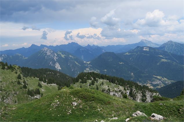 Vue Pointe d'Ireuse - Victor Demilly / Vallée d'Aulps Tourisme
