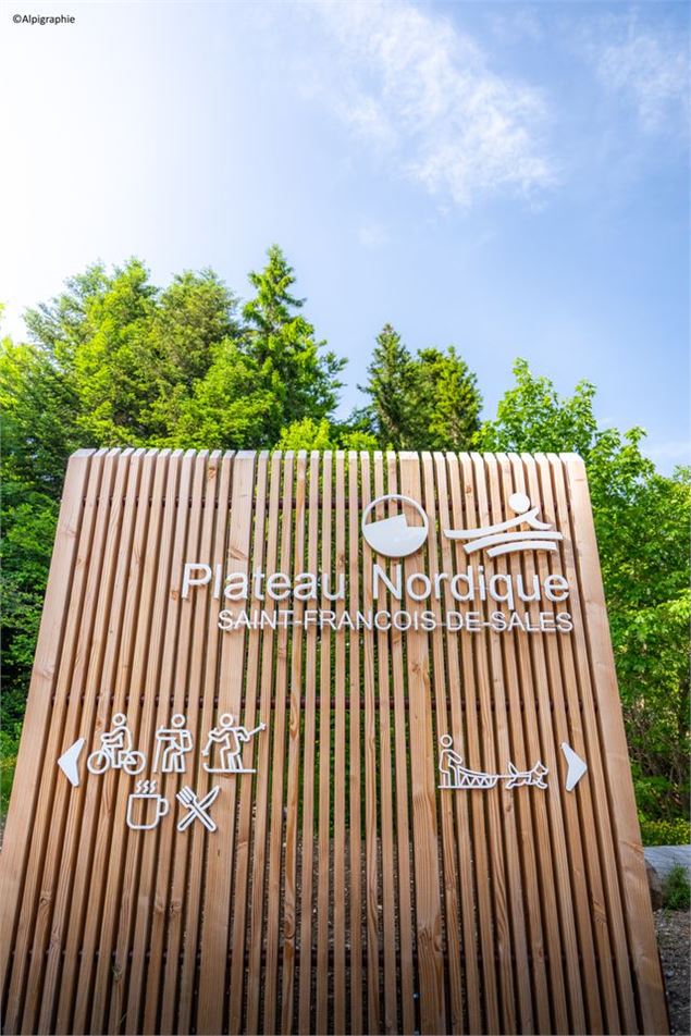 plateau nordique - PNR des Bauges - Loic Belle