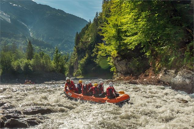 Gorges des tines en rafting - Gilles Piel