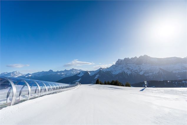 Espace de bob/luge au sommet de la Foilleuse_Morgins