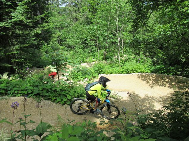 VTT de descente - Anne-Marie Barbe
