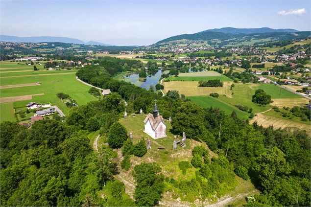 Balade pédestre - Le tour du lac du Möle et la Chapelle du Calvaire_La Tour - OXIDRONE