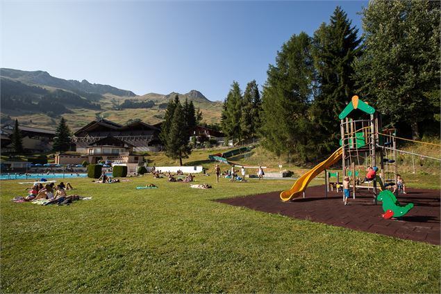 Piscine extérieure - Centre Sportif de Verbier