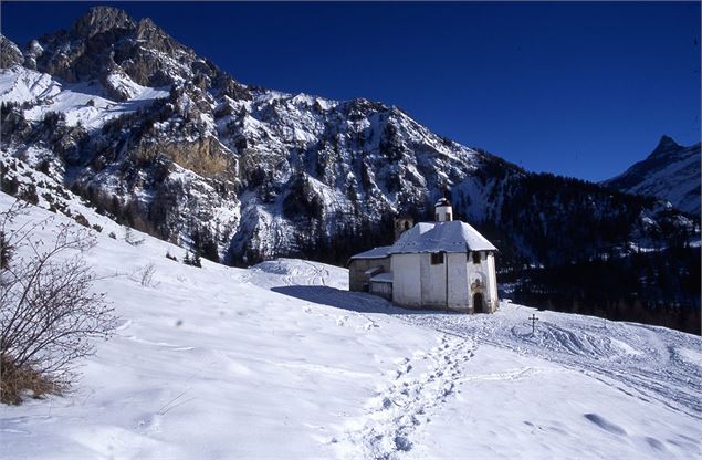 vue sous la neige - OT Peisey-Vallandry