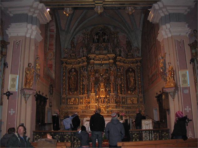 Retable majeur - OT Peisey-Vallandry