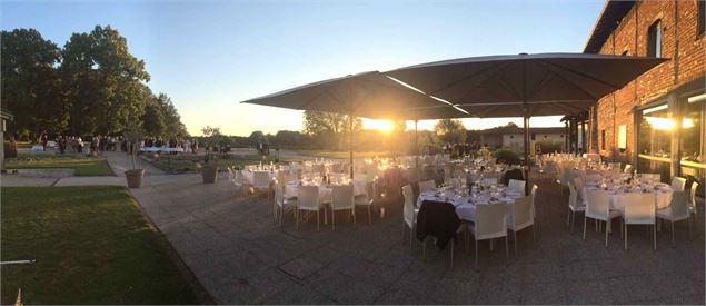 La terrasse du restaurant - ©Golf de la Sorelle