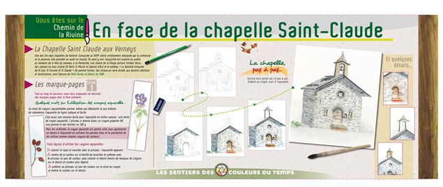 Sentier thématique les couleurs du temps - La Chapelle - CCMG