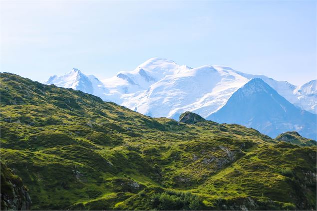 Vue depuis Pormenaz - OT Vallée de Chamonix-Mont-Blanc