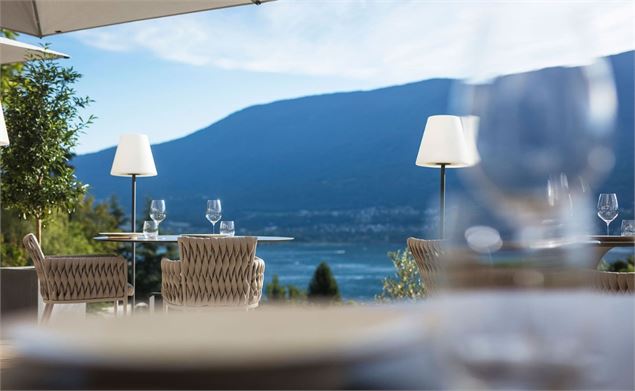 Terrasse hôtel L'Incomparable 5* - Etincelles