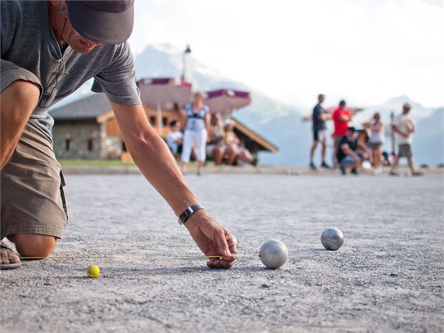 Jeu de pétanque La Rosière