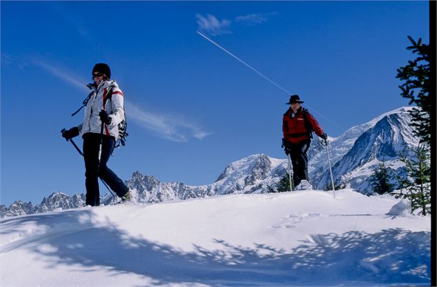 Sentier Raquette du Prarion - OT LES HOUCHES / E. Moy
