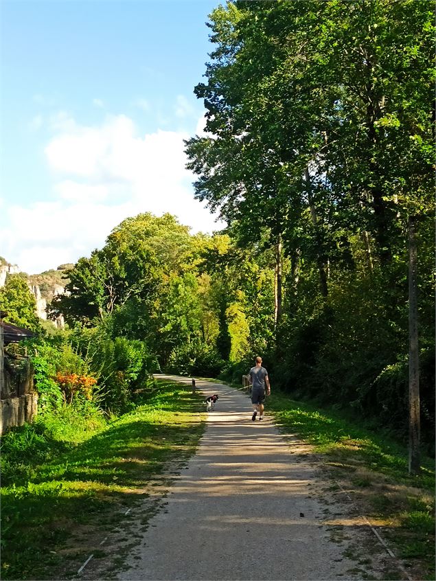 la belle voie verte, ancienne voie du tram - K.Tranchina