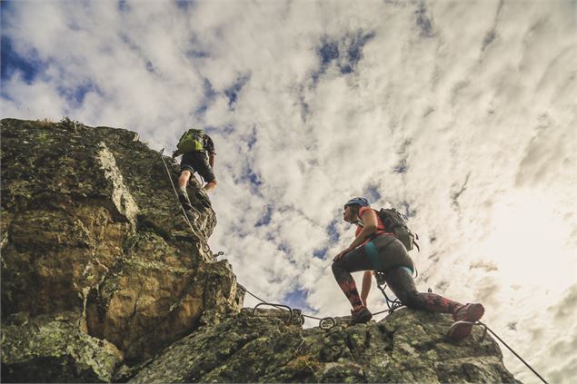 Via Ferrata des Evettes - Morgane Raylat