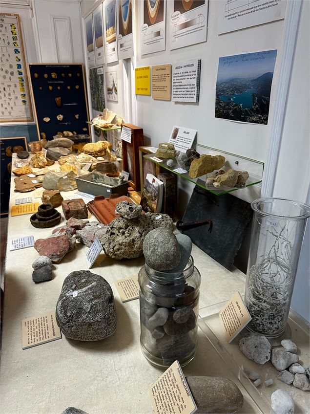 Musée Lac & Nature fossiles - L. Brevard