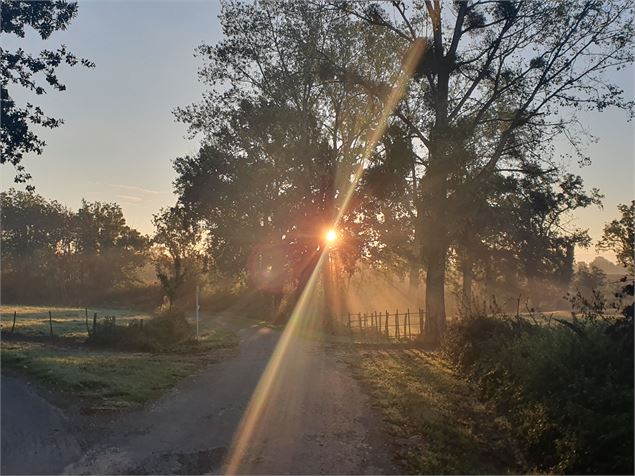 Lever du soleil - André Descottes