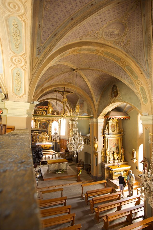 Coeur de l'église de Hauteluce - P. Somelet