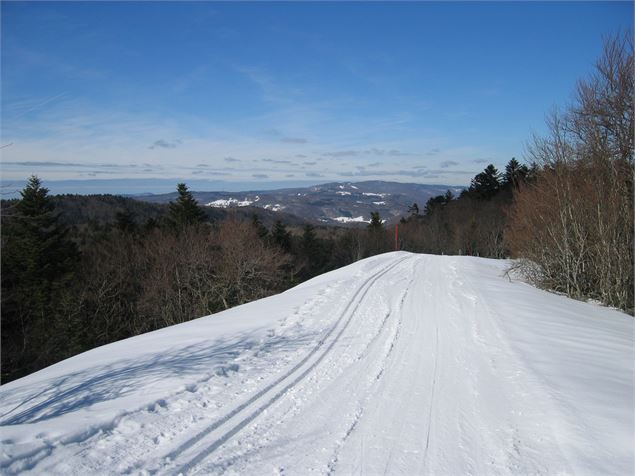 Piste de ski de fond 
