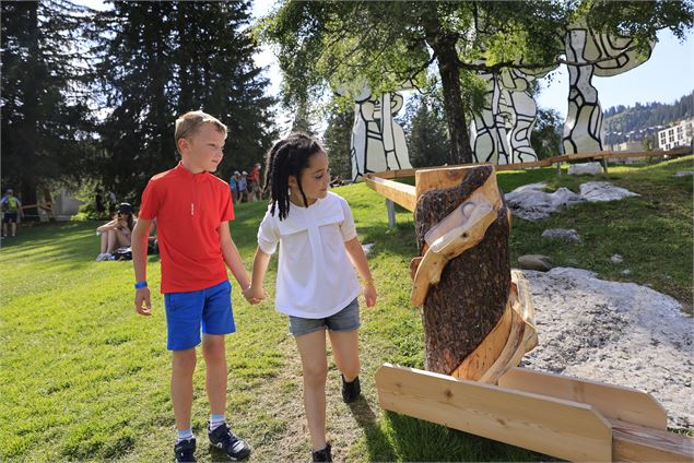 Le deuxième Roule Ta Boule situé à Flaine Forum - OT Flaine - N.Ladrix