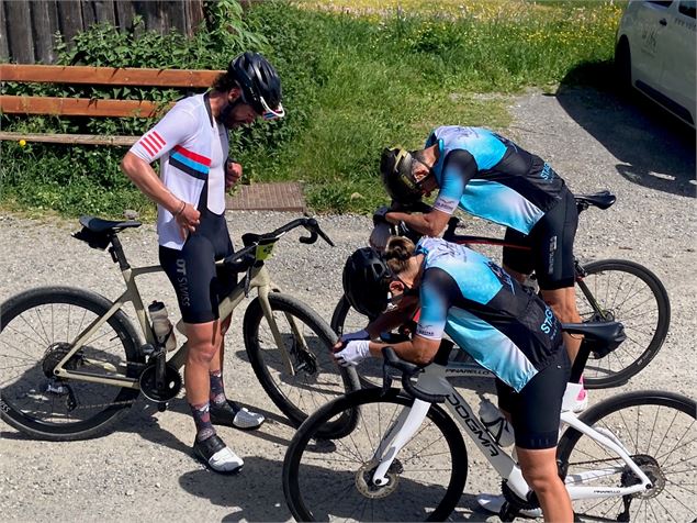 Parcours expert et soft : pause au lac des Confins_La Giettaz - Pierre Gouineau