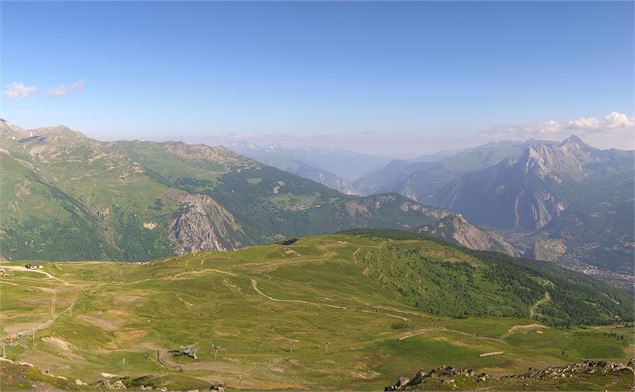 Vue du Crey du Quart - Office de tourisme de Valmeinier - Alban Pernet