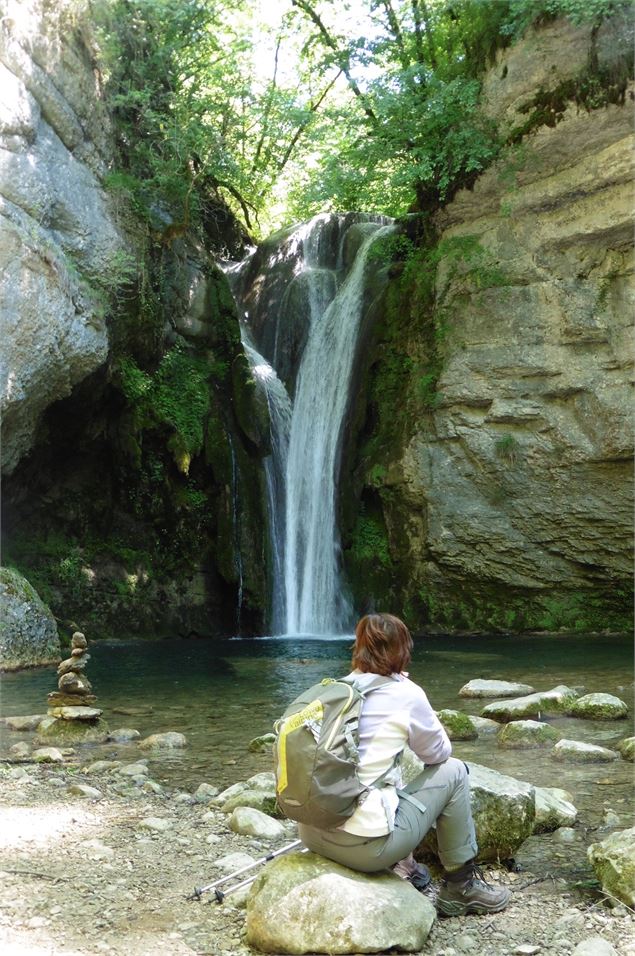 cascade proche de la maison - La Tour d'Oncin