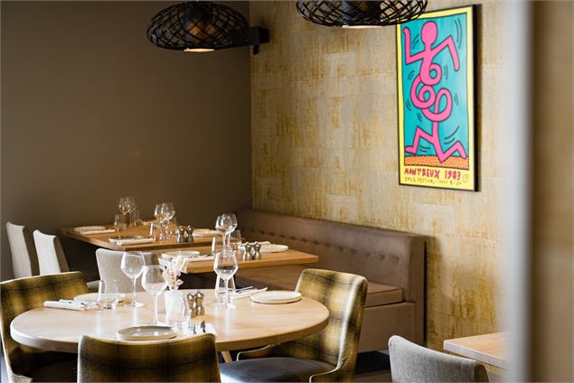 Salle du Restaurant Table du Gouverneur - Domaine du Gouverneur