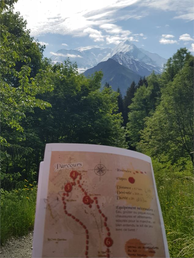 Parcours jeu : Petite Boucle Baroque à Saint-Nicolas de Véroce