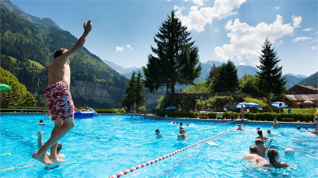 Piscine extérieure de Champéry
