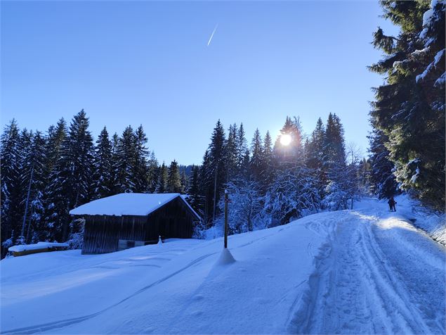 Maison à proximité de la route forestière - © Cordon Tourisme