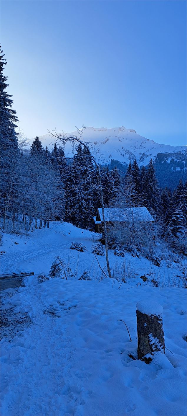Vue sur le Croisse Baulet - Cordon Tourisme