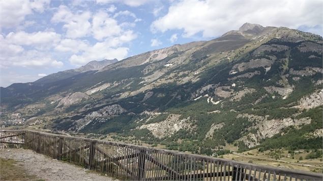 La vue du fort sur les montagnes environnantes - Caroline Menon - Mairie d'Aussois