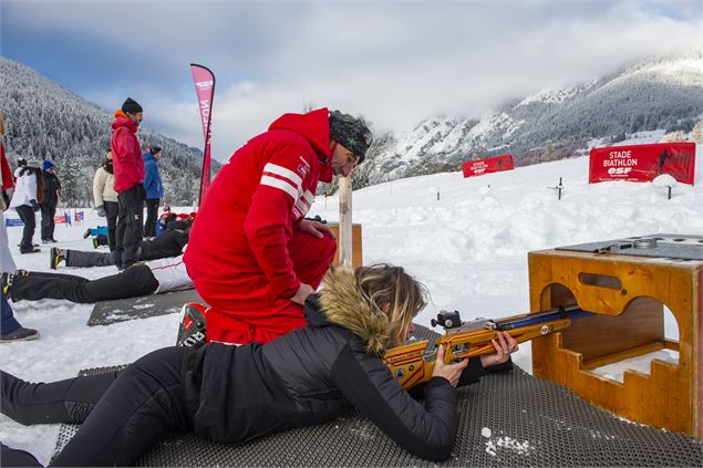 Préparation au tir à la carabine - Mairie La Chapelle d'Abondance