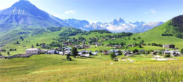 Albiez vue des Contamines - Paul Bonnet