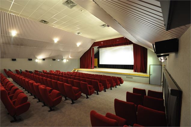 Intérieur de la Salle de cinéma d'Albiez - OTICoeurdemaurienne