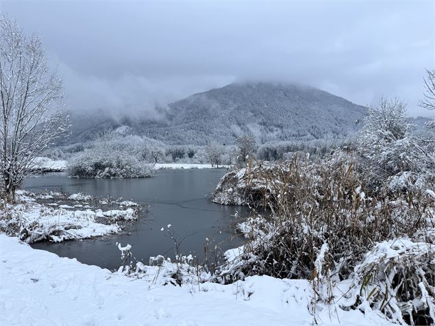 lac du môle en hiver - Solène Vuagnoux