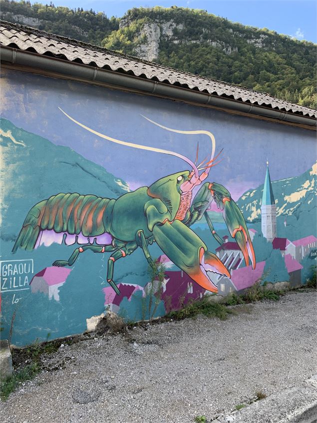 Fresques et murs peints - Avenue du Dr Grezel - Maxime Michel